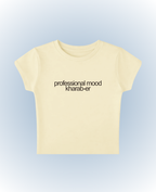 professional mood kharab-er butter yellow