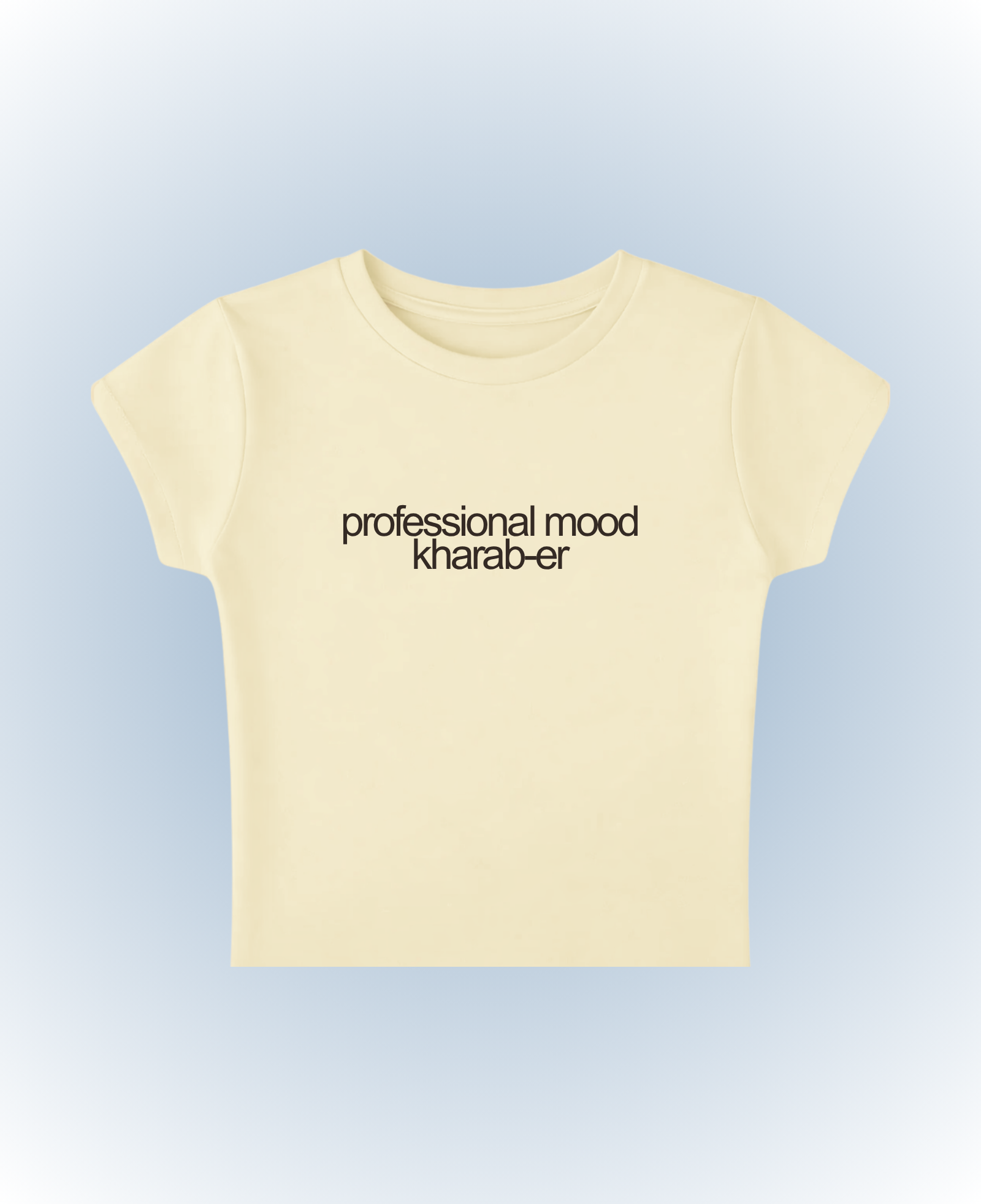 professional mood kharab-er butter yellow
