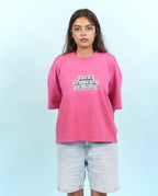 lucki is state of mind pink oversized
