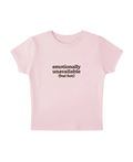 emotionally unavailable but hot (pink)