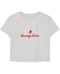 White Baby Tee Front Design
