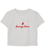 White Baby Tee Front Design