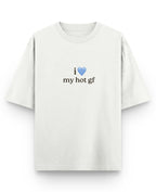 Off White Oversized T-shirt Front Design