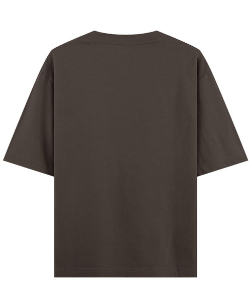 Coffee Oversized T-Shirt Back Design