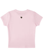 Baby Pink Baby Tee Back Design
