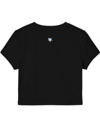 Black Baby Tee Back Design