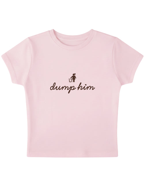 Baby Pink Baby Tee Front Design