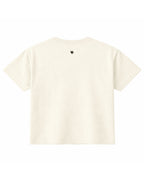 Off White Boxy Fit T-shirt Back Design