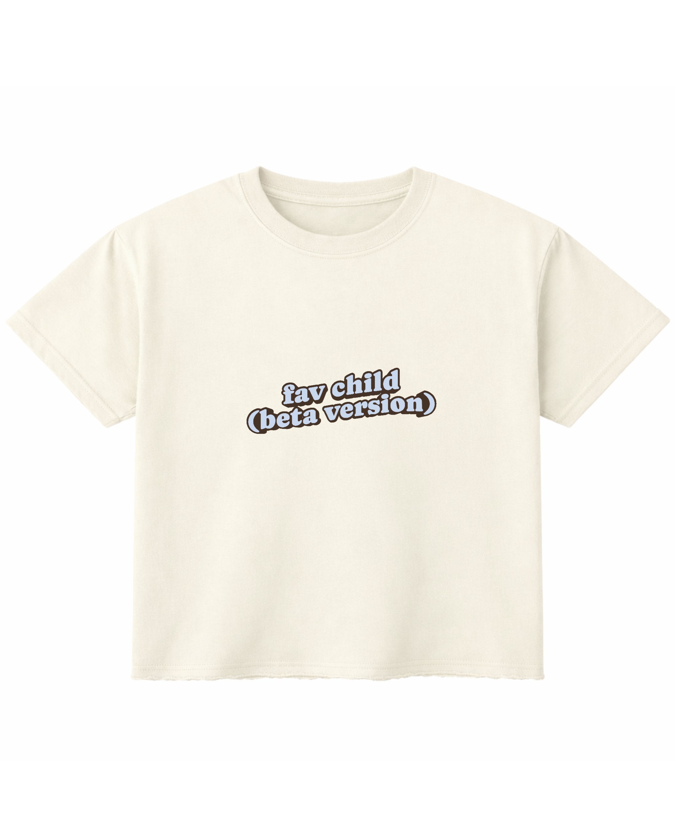 Off White Boxy Fit T-shirt Front Design