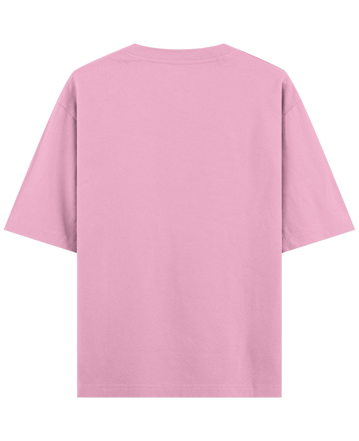 Baby Pink Oversized T-Shirt Back Design