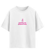 White Oversized T-shirt Front Design