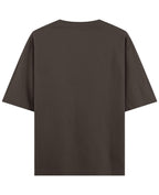 Coffee Oversized T-Shirt Back Design