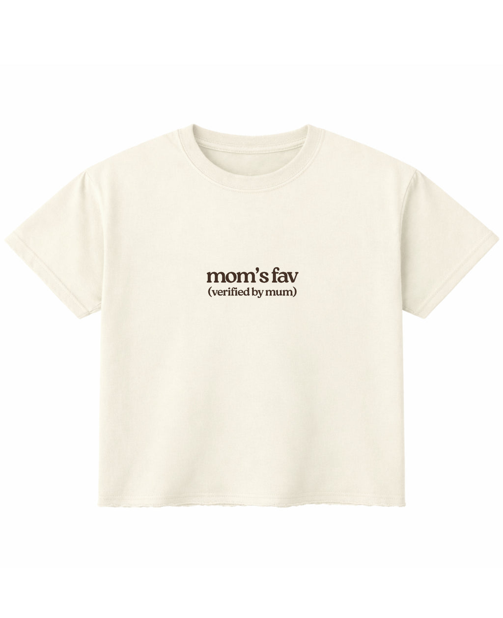 Off White Boxy Fit T-shirt Front Design