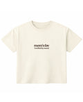 Off White Boxy Fit T-shirt Front Design