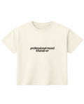 Off White Boxy Fit T-shirt Front Design