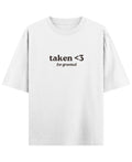 White Oversized T-shirt Front Design