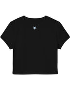 Black Baby Tee Back Design