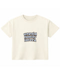 Off White Boxy Fit T-shirt Front Design