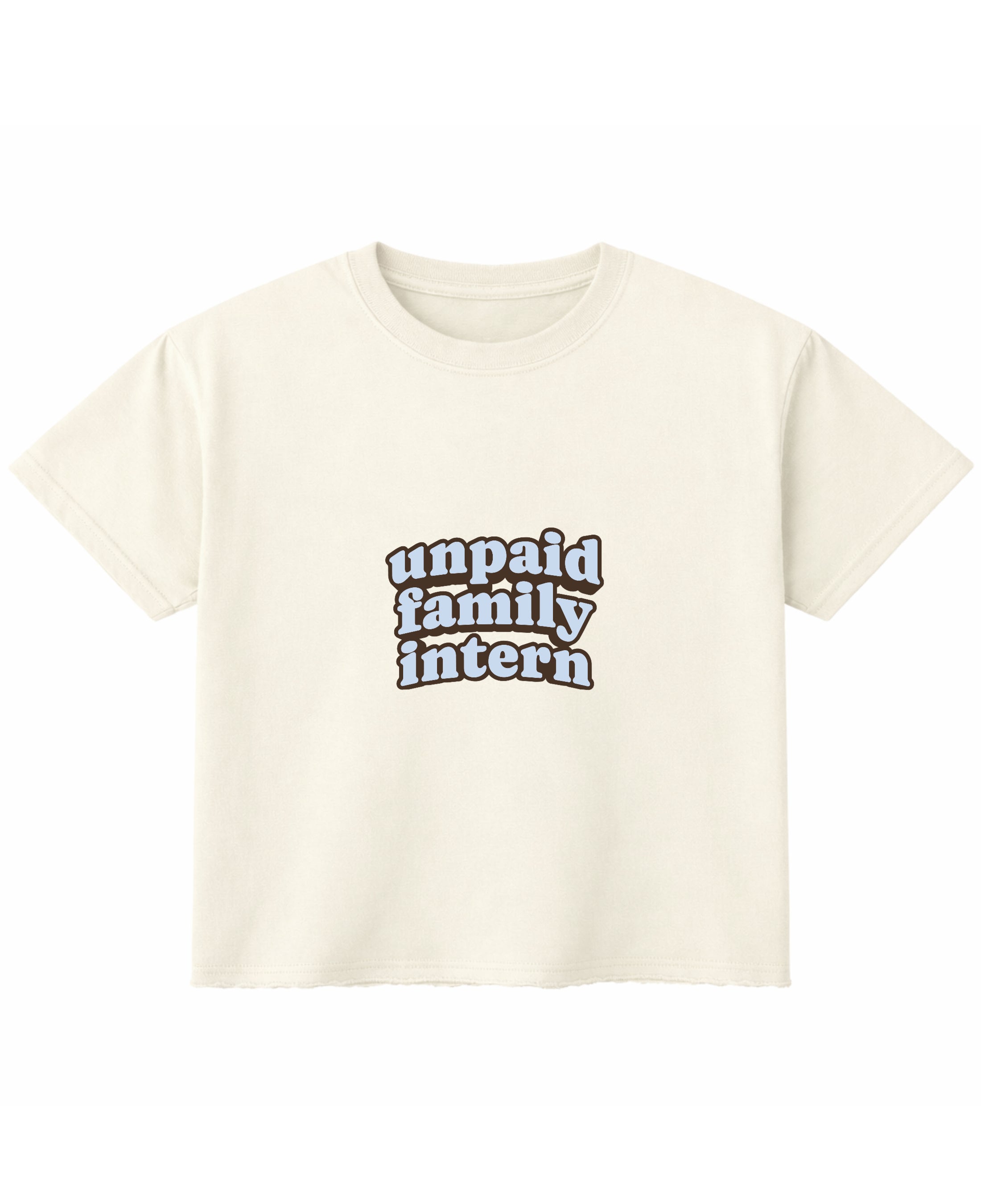 Off White Boxy Fit T-shirt Front Design