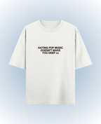 hating pop music - prachee
